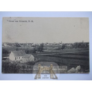 Krzeszyce k. Sulęcin, panorama, 1915
