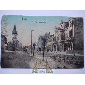 Krzeszyce k. Sulęcin, ulica, ok. 1910