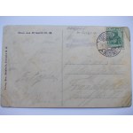 Krzeszyce k. Sulęcin, ulica, ok. 1910