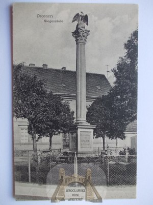 Ośno Lubuskie, Drossen, monument, 1918