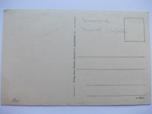 Kunowice near Słubice, monument, street, palace, ca. 1920