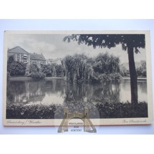 Gorzów Wielkopolski, Landsberg, park, 1935