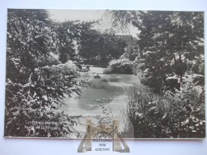 Gorzow Wielkopolski, Landsberg, park, 1930