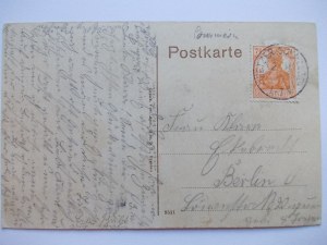 Witnica, Vietz, forester's lodge, 1917