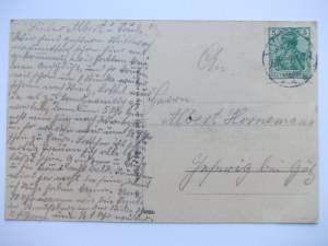 Witnica, Vietz, church and parish house, 1912