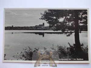 Dobiegniew, Woldenberg, panorama, ca. 1940.