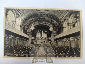 Poznań, Assembly Hall in Collegium Minus, University of Poznań 1938