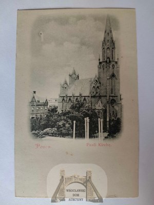 Poznan, St. Paul's Church ca. 1900