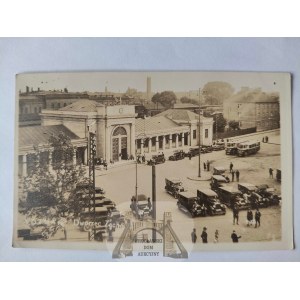 Poznań, Dworzec Zachodni, samochody 1939