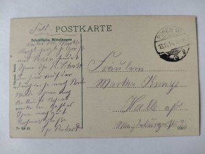 Poznan, post office 1914