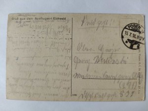Poznan, Debina, restaurant 1918