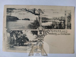 Poznań, Góreckie Lake, forester's lodge 1905