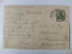 Poznań, Góreckie Lake, forester's lodge 1905