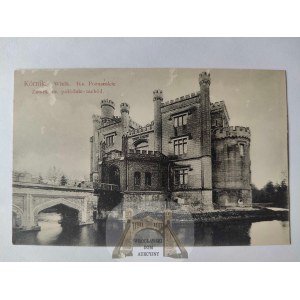 Kórnik, zamek , most ok. 1910