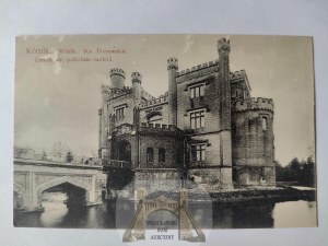 Kórnik, castle , bridge ca. 1910