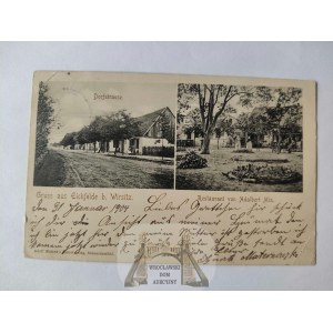 Polanowo k. Wyrzysk, ulica, restauracja1904