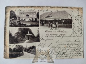 Grabówno near Wyrzysk, Piła, palace, restaurant 1900