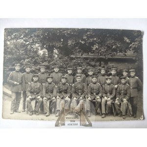 Piła, Schneidemuhl, żołnierze ok. 1915