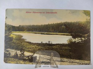 Saw, Schneidemuhl, lake - Kleiner Hammersee 1907