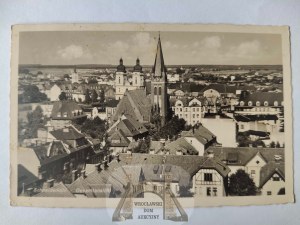 Saw, Schneidemuhl, panorama, church 1940
