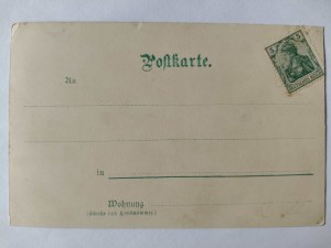 Ujście, Usch k. Piła, lithograph circa 1900.