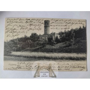 Wieleń, Filehne, wieża Bismarcka 1906