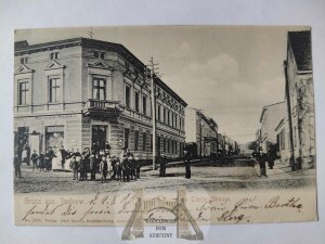 Jastrowie, Jastrow, street, Topferstrasse 1903