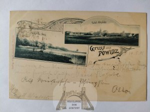 Powidz near Słupca, panorama, lake 1901