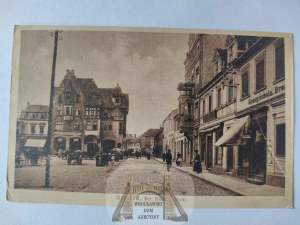Miedzychód, Birmbaum, Market Square ca. 1915