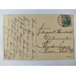 Gniezno, Gnesen, park przy dworcu, fontanna 1913