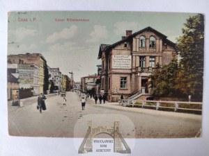 Leszno, Lissa, Kaiser Wilhelmstrasse, restaurant 1915