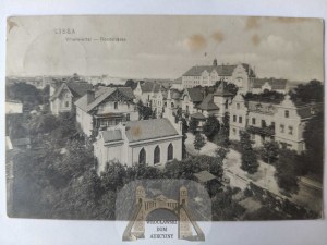 Leszno, Lissa, Roonstrasse, villas 1910