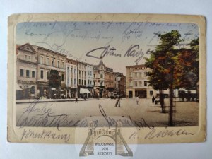 Leszno, Lissa, Market Square 1918