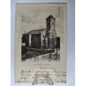 Leszno, Lissa, kościół ewangelicki 1903