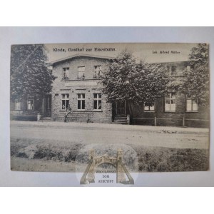 Kłoda k. Rydzyna, Leszno, restauracaja Zur Eisenbahn 1919