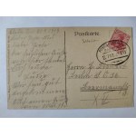Kłoda k. Rydzyna, Leszno, restauracaja Zur Eisenbahn 1919