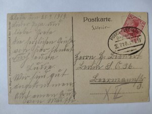 Kłoda near Rydzyna, Leszno, restoration Zur Eisenbahn 1919