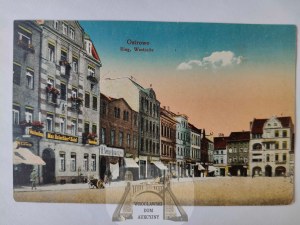 Ostrów Wielkopolski, Ostrowo, Market Square ca. 1915