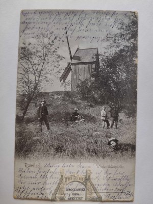 Rawicz, Rawitsch, windmill circa 1900.