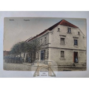 Sarnowa k. Rawicz, Rawitsch, restauracja, żołnierze 1918