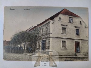 Sarnowa near Rawicz, Rawitsch, restaurant, soldiers 1918