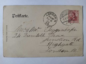 Krotoszyn, Krotoschin, post office ca. 1900