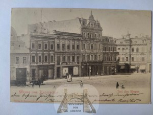 Krotoszyn, Krotoschin, Market Square ca. 1900