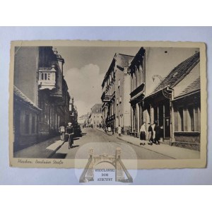 Pleszew, Pleschen, ulica Wrocławska ok. 1940