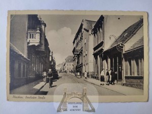 Pleszew, Pleschen, Wroclawska street ca. 1940