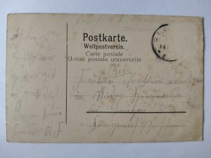 Robakowo near Pleszew, Jarocin, border, customs office, restaurant ca. 1910