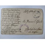 Bogusław k. Pleszew, 4 widoki, hotel, granica, urząd celny 1916