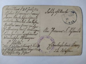 Boguslaw k. Pleszew, 4 views, hotel, border, customs office 1916