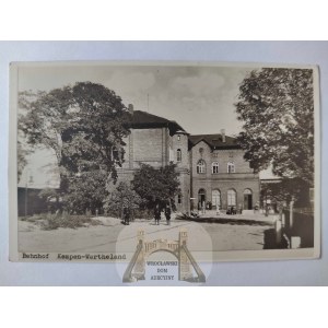Kępno, Kempen, dworzec kolejowy 1943