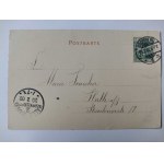 Bydgoszcz, Bromberg, nad Brdą, parowiec 1902